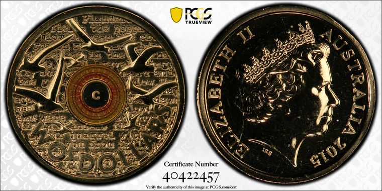 Cert 40422457 - Coin Image