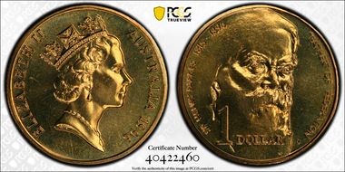 1996-C $1 Parkes MS68