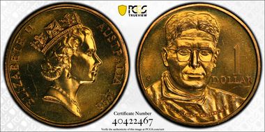 1998-C $1 Florey MS68