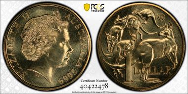 2009 $1 Master Mintmark MS68