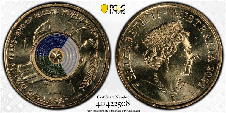 Cert 40422508 - Coin Image