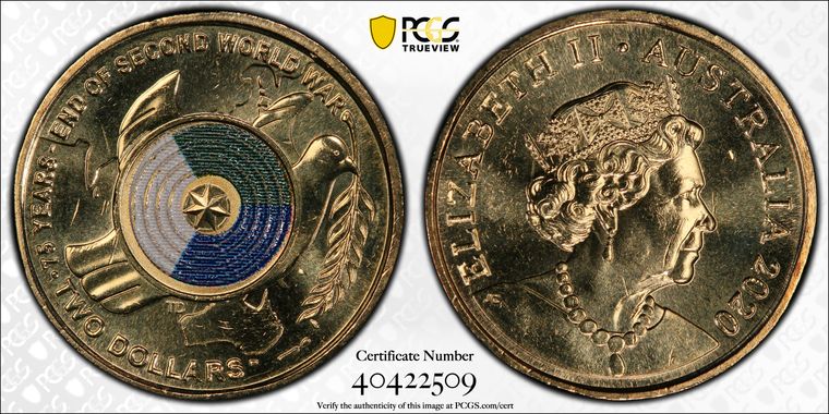 Cert 40422509 - Coin Image