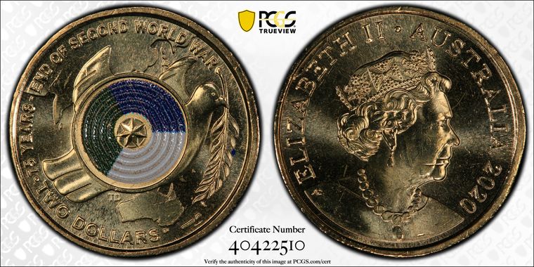 Cert 40422510 - Coin Image