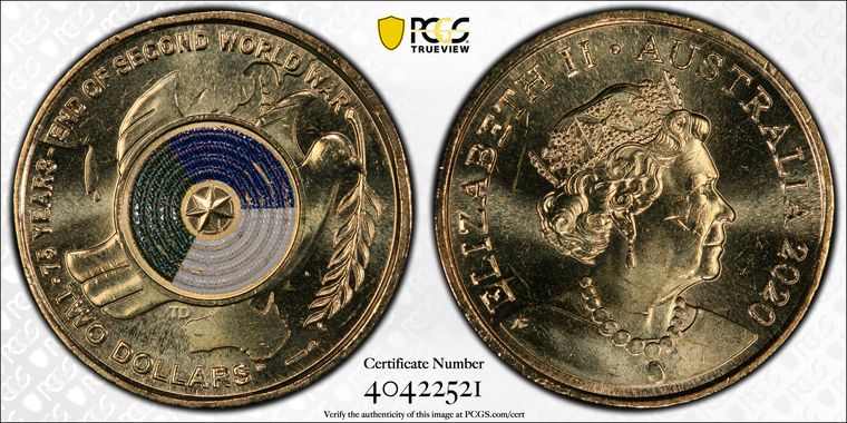 Cert 40422521 - Coin Image