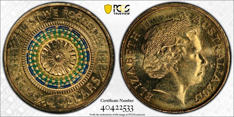 Cert 40422533 - Coin Image