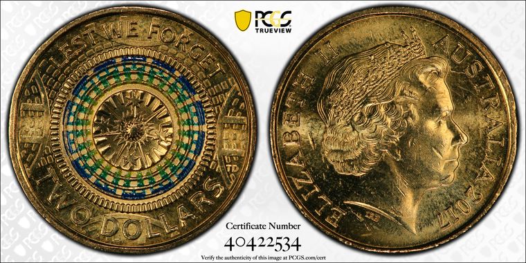 Cert 40422534 - Coin Image