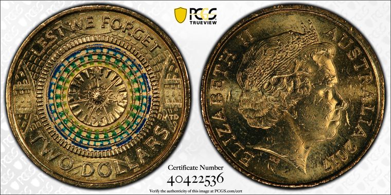 Cert 40422536 - Coin Image