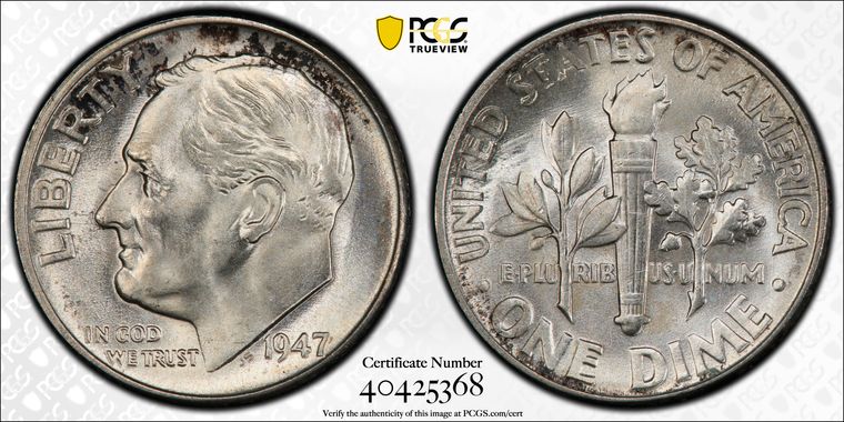 Cert 40425368 - Coin Image