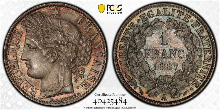 Cert 40425484 - Coin Image