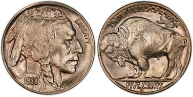 1938-D/D 5C Buffalo MS66