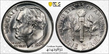 1964 10C MS65