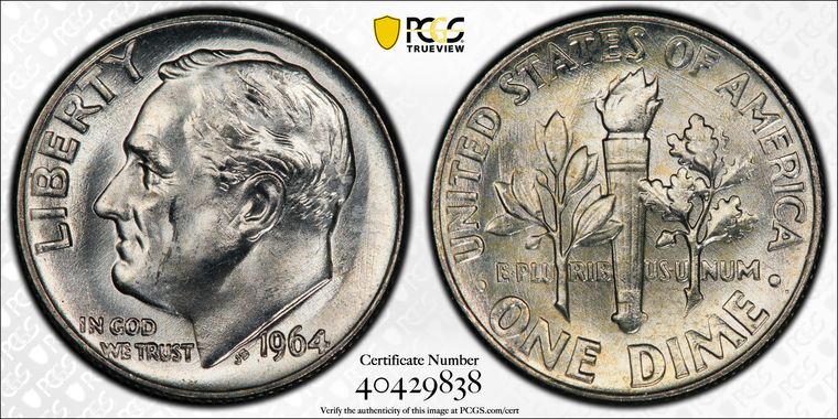 Cert 40429838 - Coin Image