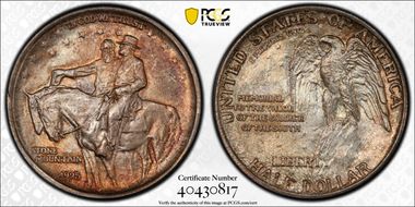 1925 50C Stone Mountain MS65