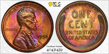 1956 1C MS66BN