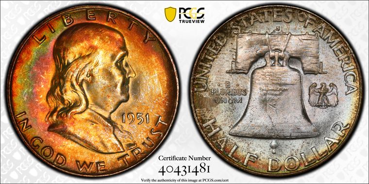 Cert 40431481 - Coin Image