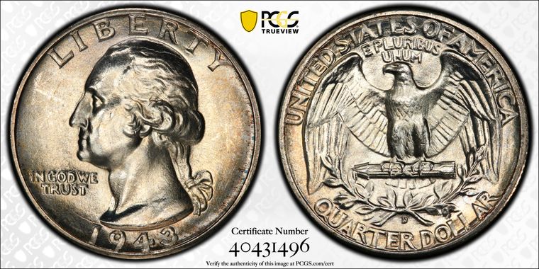 Cert 40431496 - Coin Image