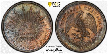 1902-Zs FZ Peso KM-409.3 MS63
