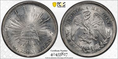 1904-Zs FZ Peso KM-409.3 MS62