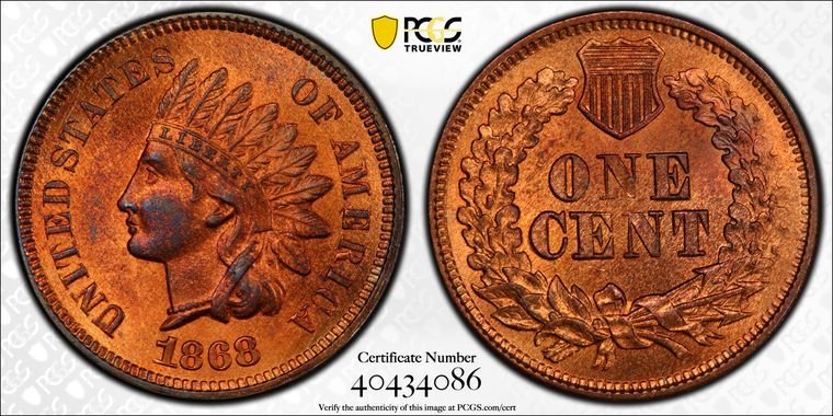 Cert 40434086 - Coin Image