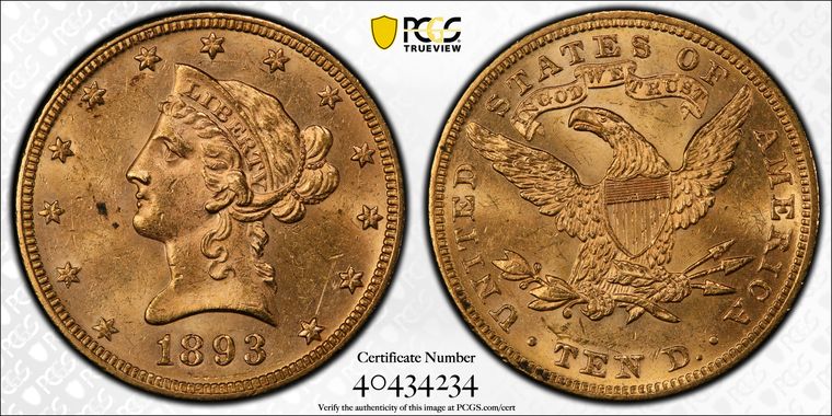 Cert 40434234 - Coin Image