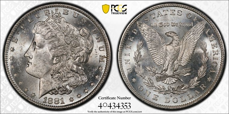 Cert 40434353 - Coin Image