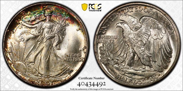 Cert 40434492 - Coin Image