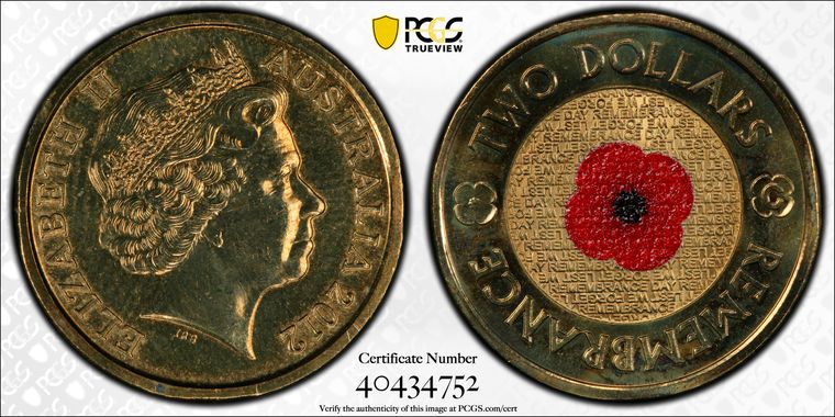 Cert 40434752 - Coin Image