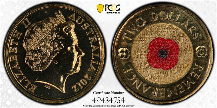 Cert 40434754 - Coin Image