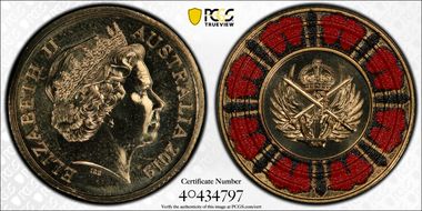 2019-C $2 100 Years of Repatriation Colorized MS67