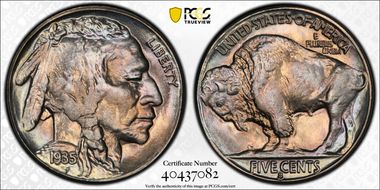 1935-S 5C MS67