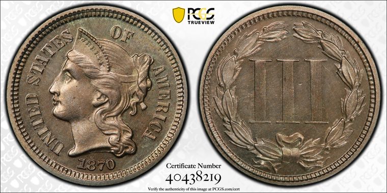 Cert 40438219 - Coin Image