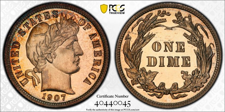 Cert 40440045 - Coin Image