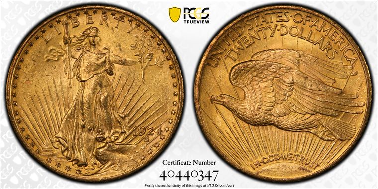 Cert 40440347 - Coin Image