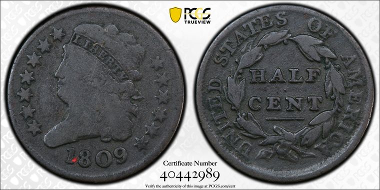 Cert 40442989 - Coin Image