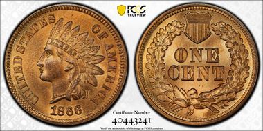 1866 1C DDO FS-101 S-1 MS66RD