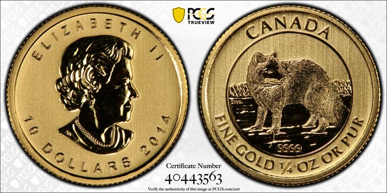 Cert 40443563 - Coin Image