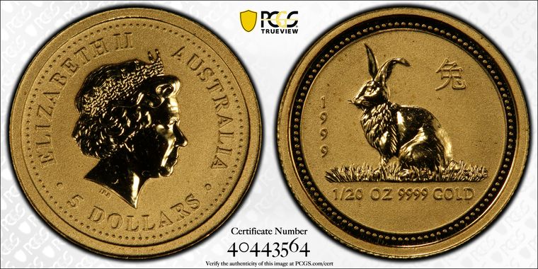 Cert 40443564 - Coin Image