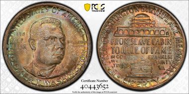 1946-S 50C Booker T. Washington MS67+