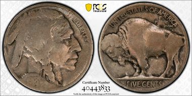 1918 5C 2 Feathers FS-401 VG8