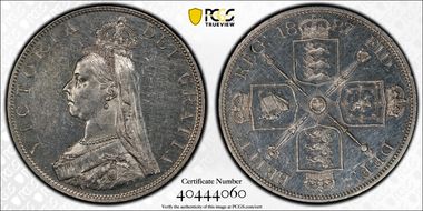 1887 Dbl Fl S-3922 Roman 1 N1