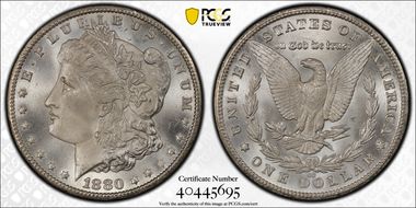 1880-CC $1 8/High 7 MS67