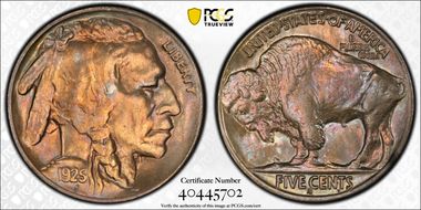1925-S 5C MS65