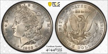 1902-S $1 MS64