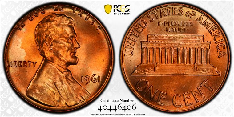 Cert 40446406 - Coin Image