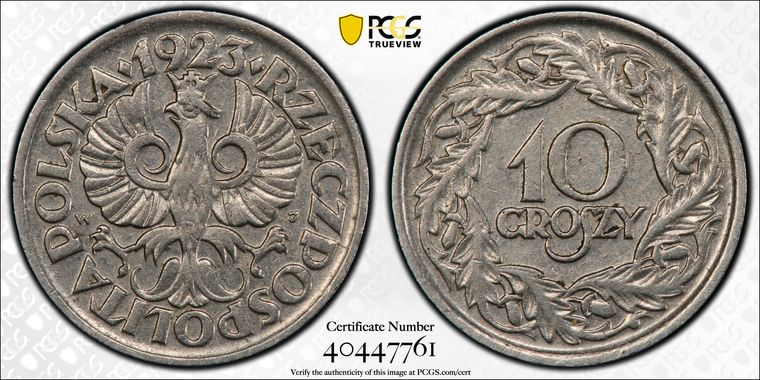 Cert 40447761 - Coin Image