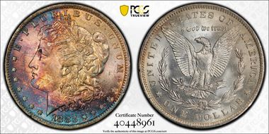 1883-O $1 MS64+