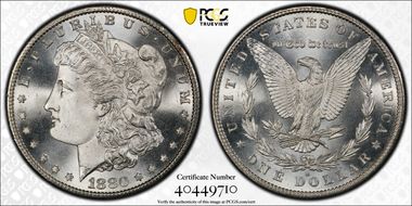 1880-S $1 MS68+