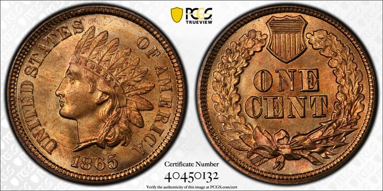 Cert 40450132 - Coin Image