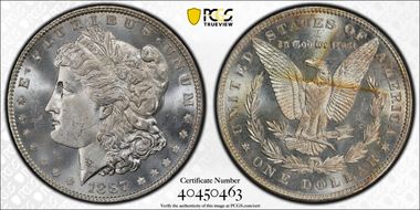 1887/6 $1 MS65+
