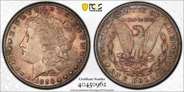 1886-S $1 VAM 2, S/S MS63
